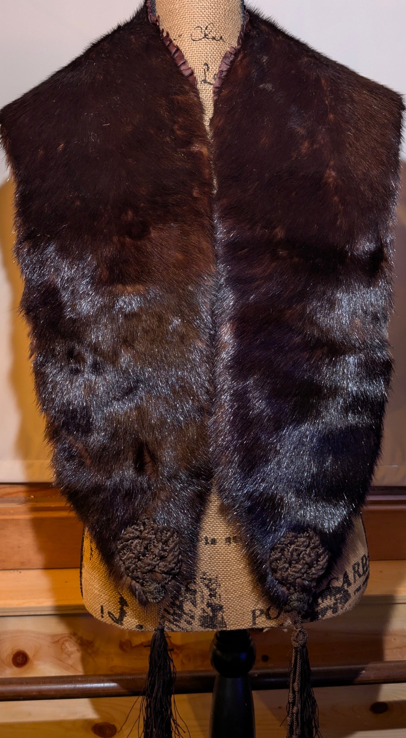 VINTAGE 1940'S/1950'S GENUINE MINK STOLE