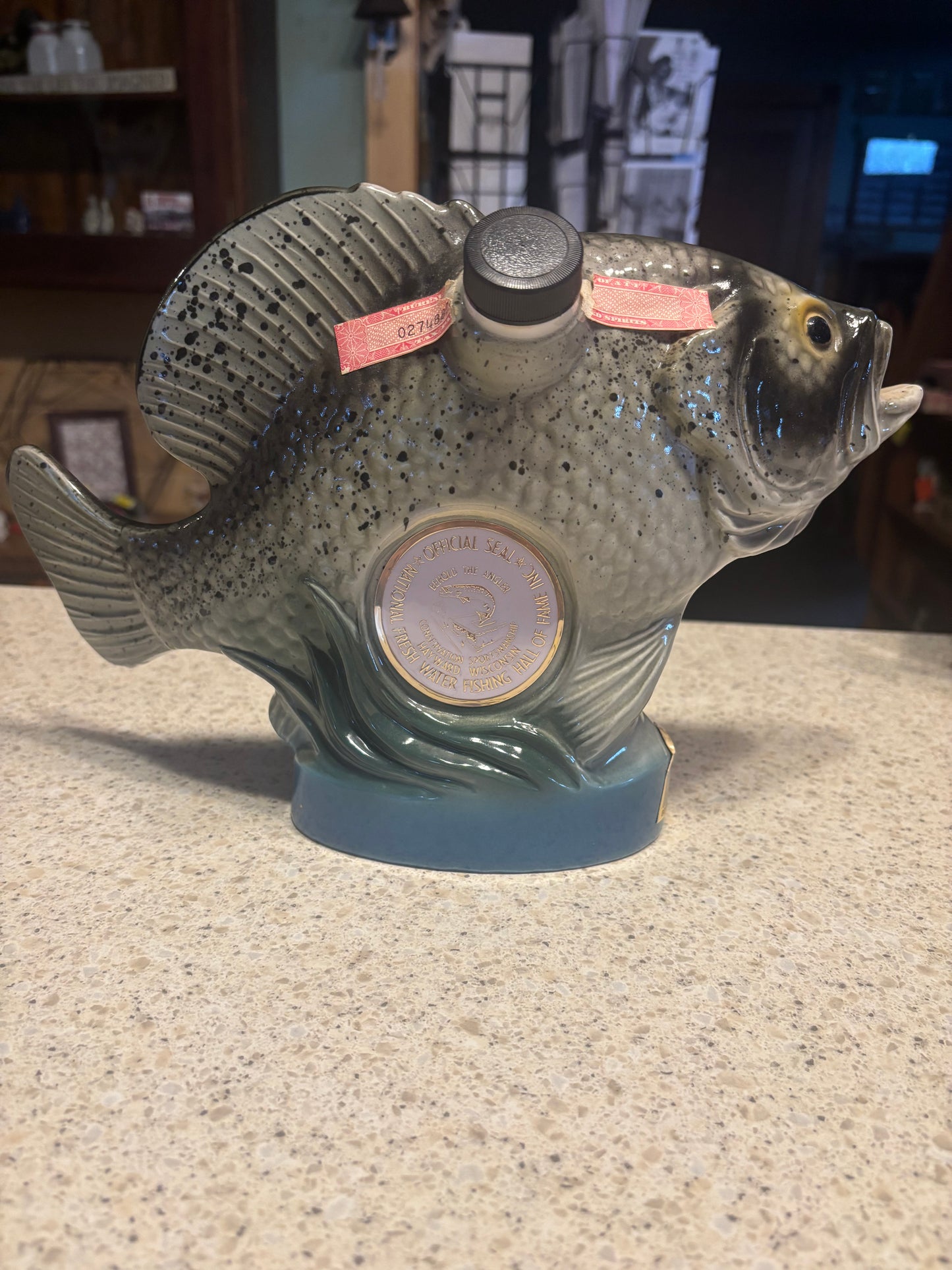 1979 JIM BEAM CRAPPIE DECANTER
