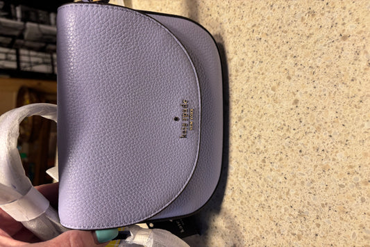 NWT KATE SPADE CROSSBODY LEILA MIN/FLP