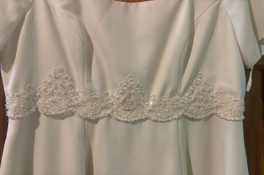 MATURE WEDDING DRESS