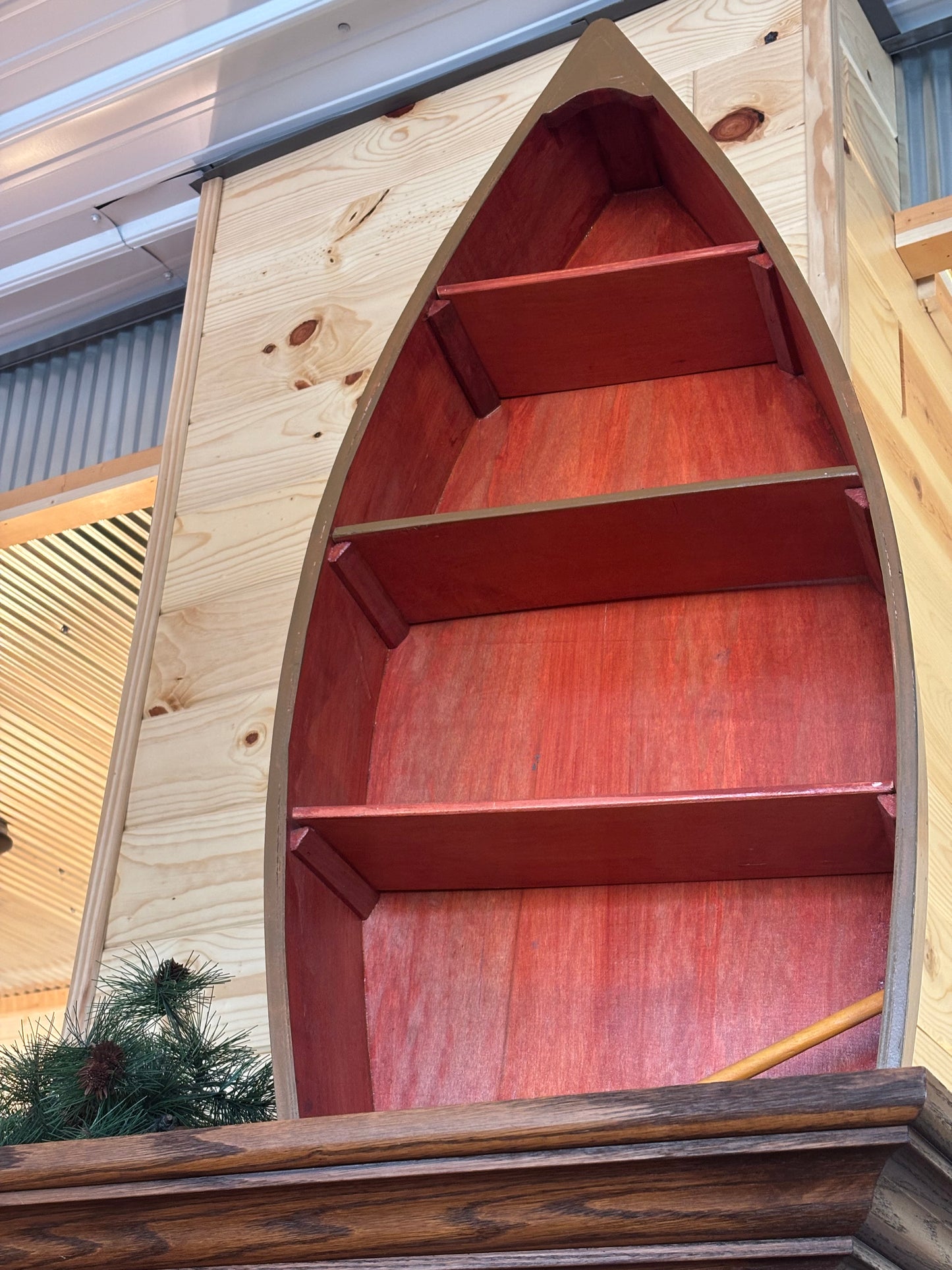 DECORATIVE CANOE