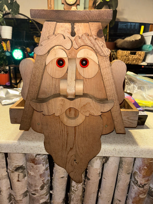 WOOD WIZARD/GRAMPA BIRD FEEDER