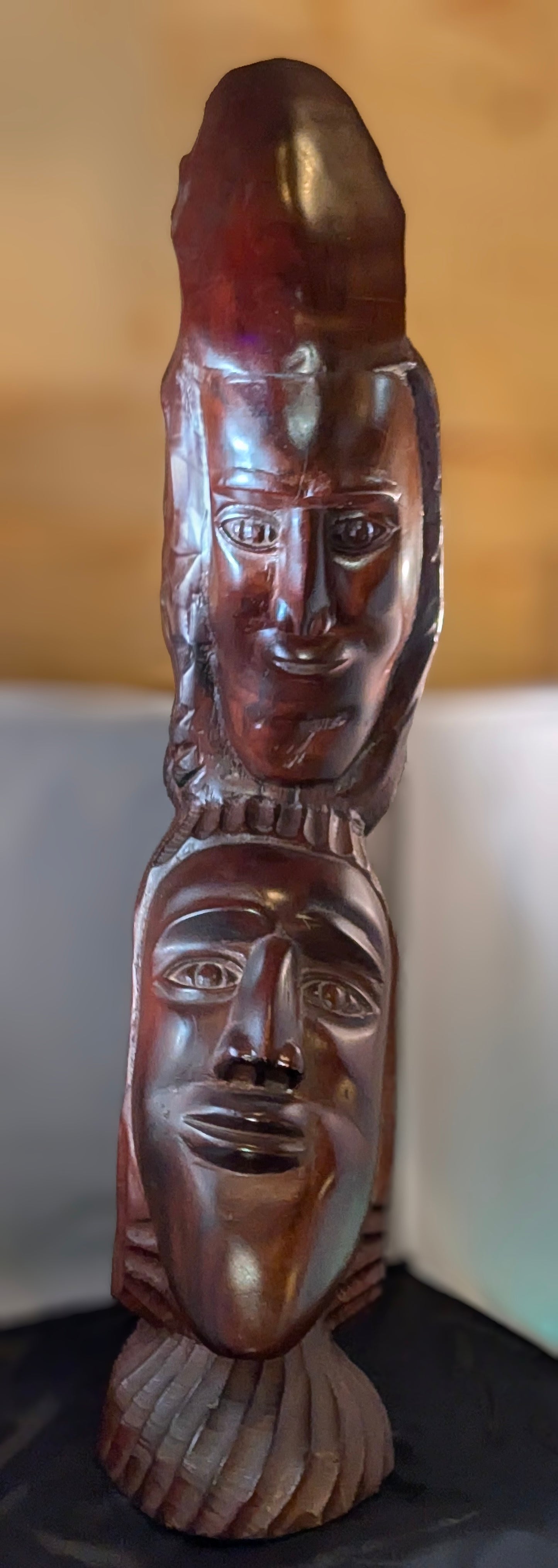MCM HAND CARVED AFRICAN SCULPTURE