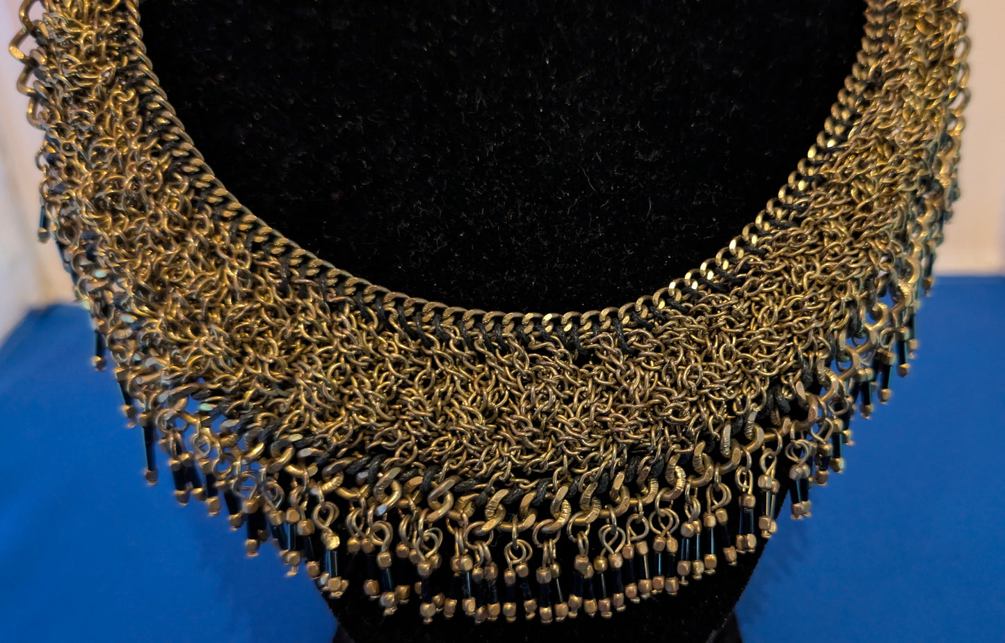 Metal Bib Necklace