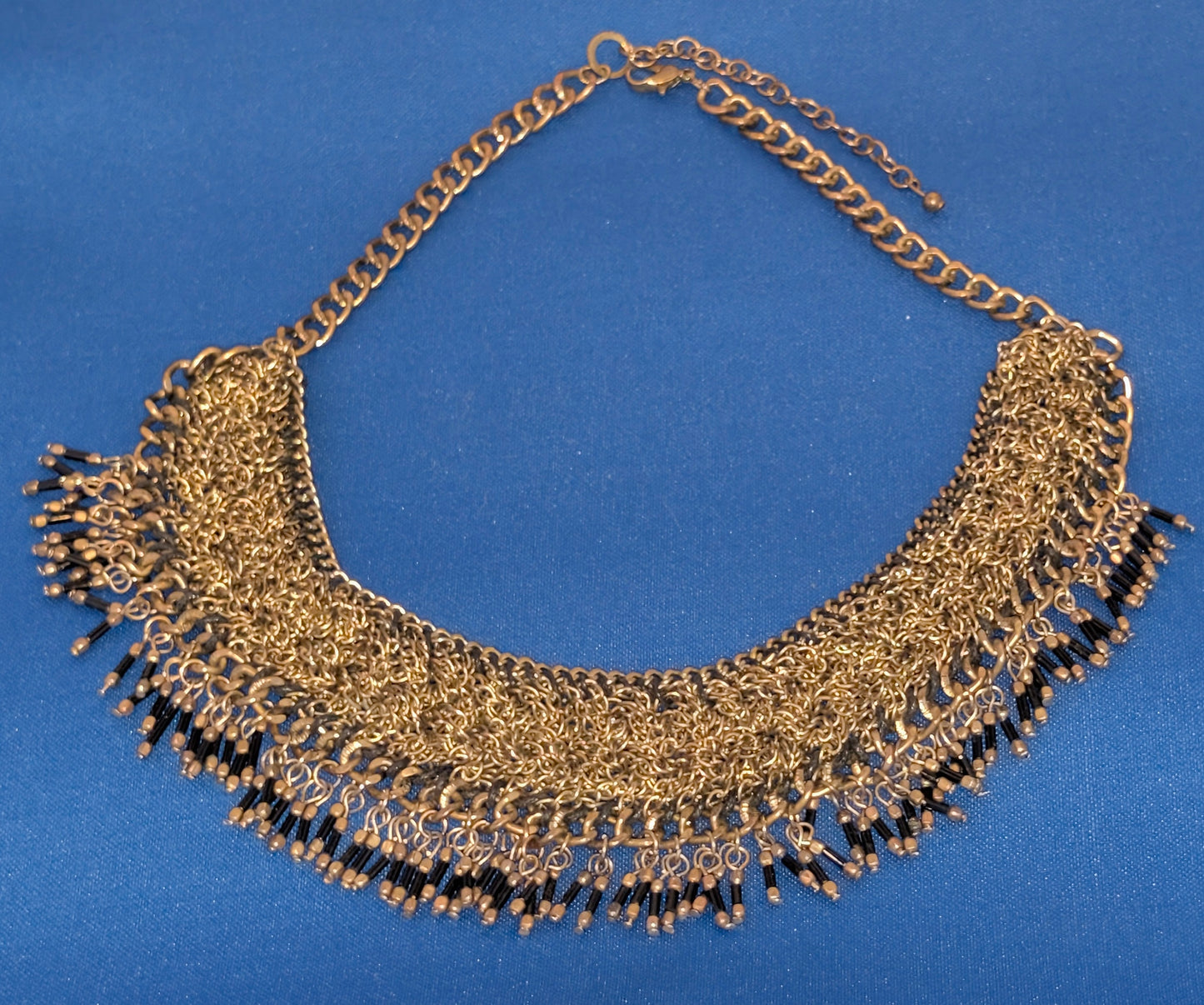 Metal Bib Necklace