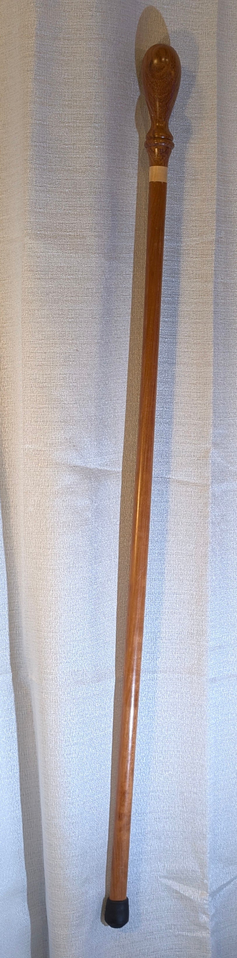 CHERRY & BUBINGA WALKING STICK