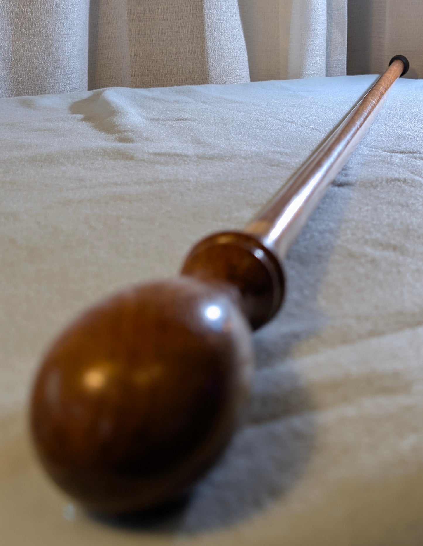 CHERRY & BUBINGA WALKING STICK