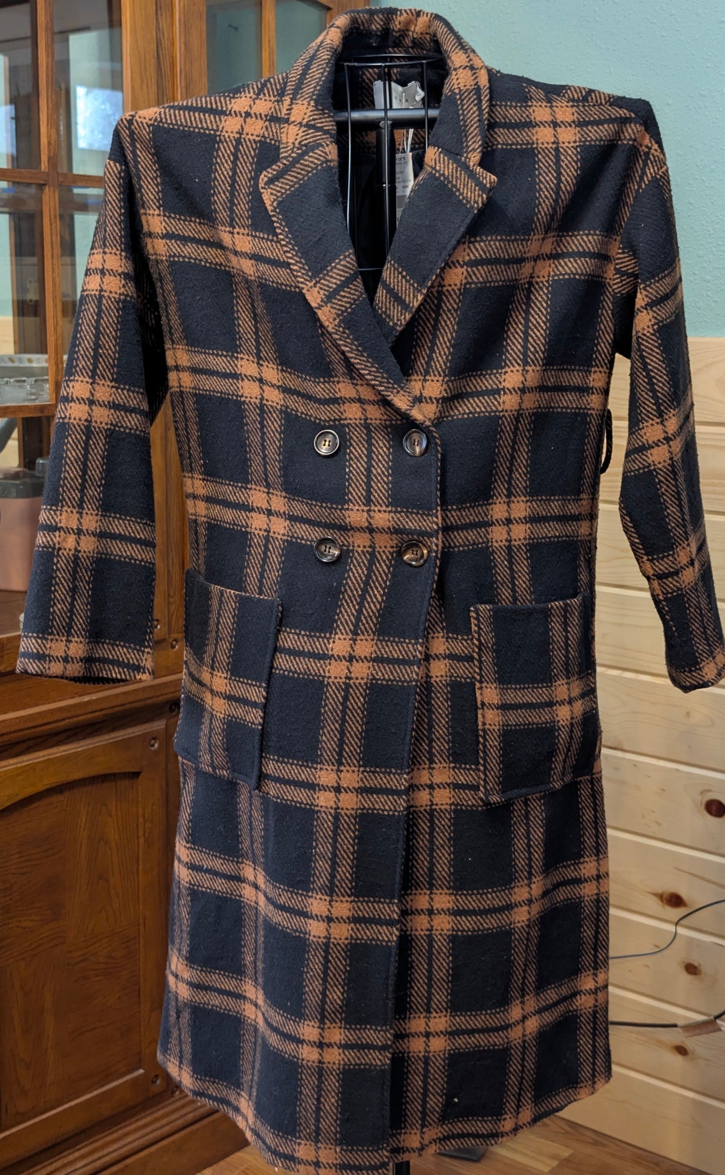 "LUSH" FULL LENGTH COAT