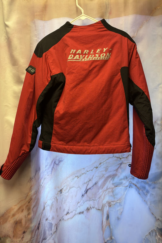 VTG RED & BLACK HD RIDING JACKET