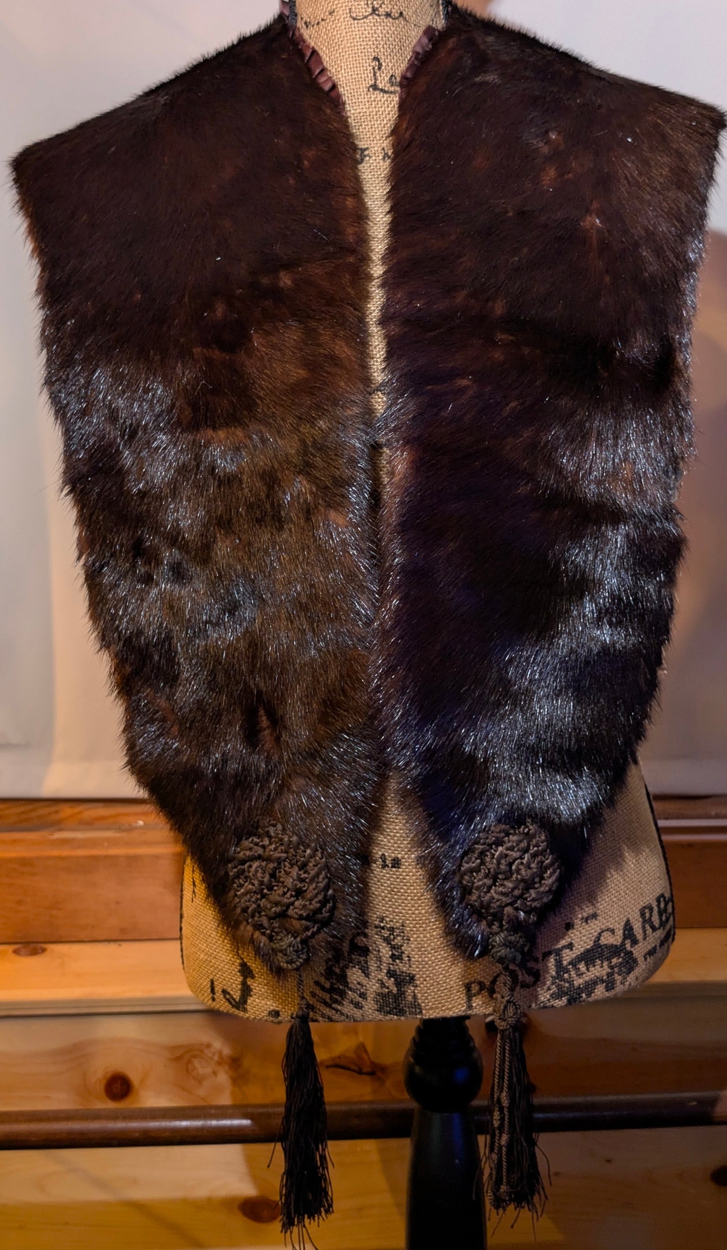 VINTAGE 1940'S/1950'S GENUINE MINK STOLE