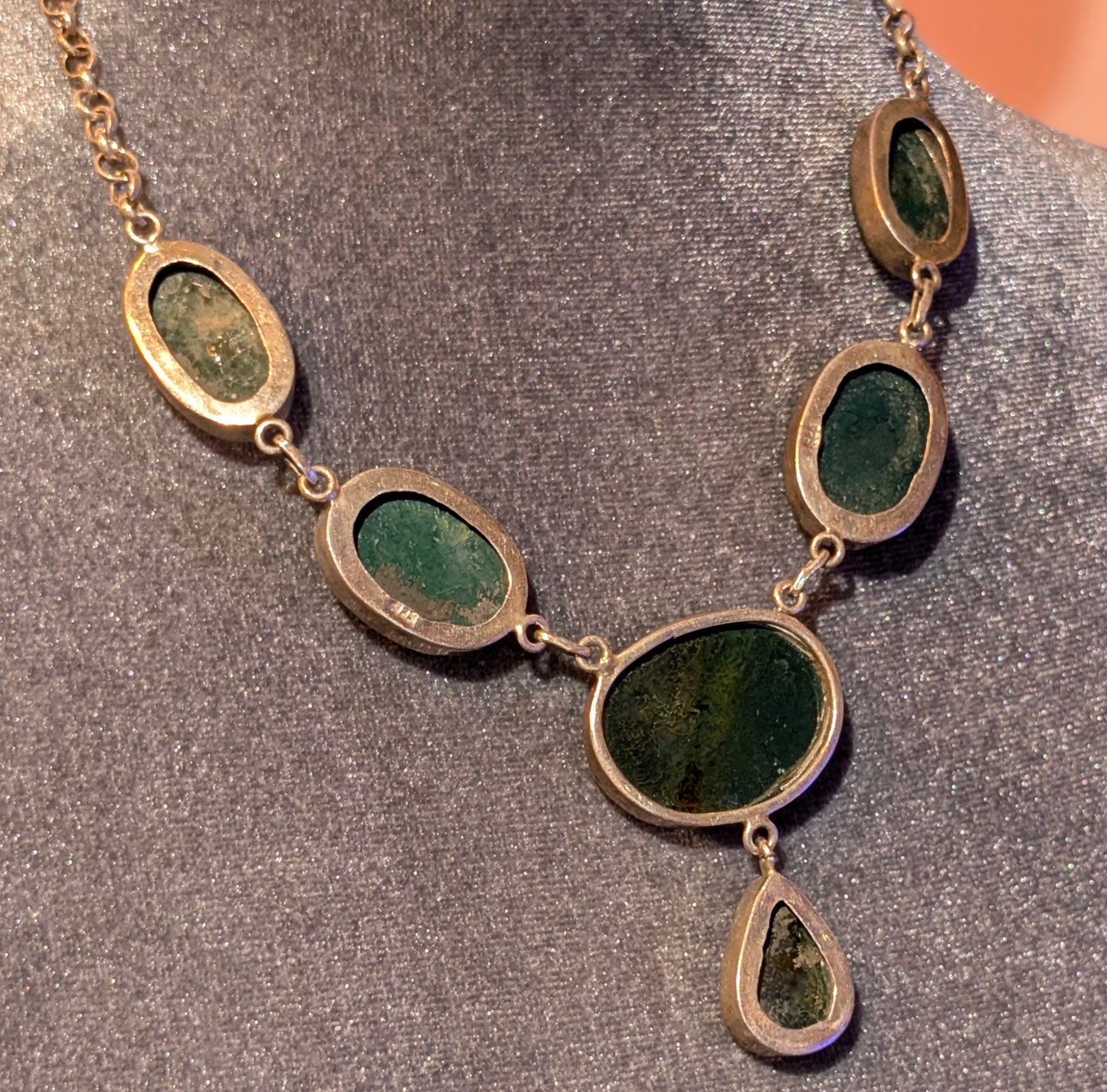 925 MOSS AGATE