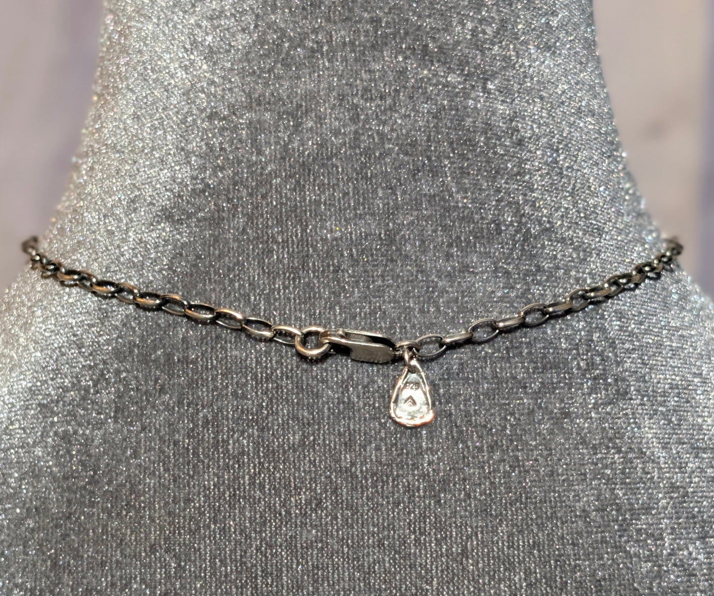 MOP/TIGER EYE NECKLACE