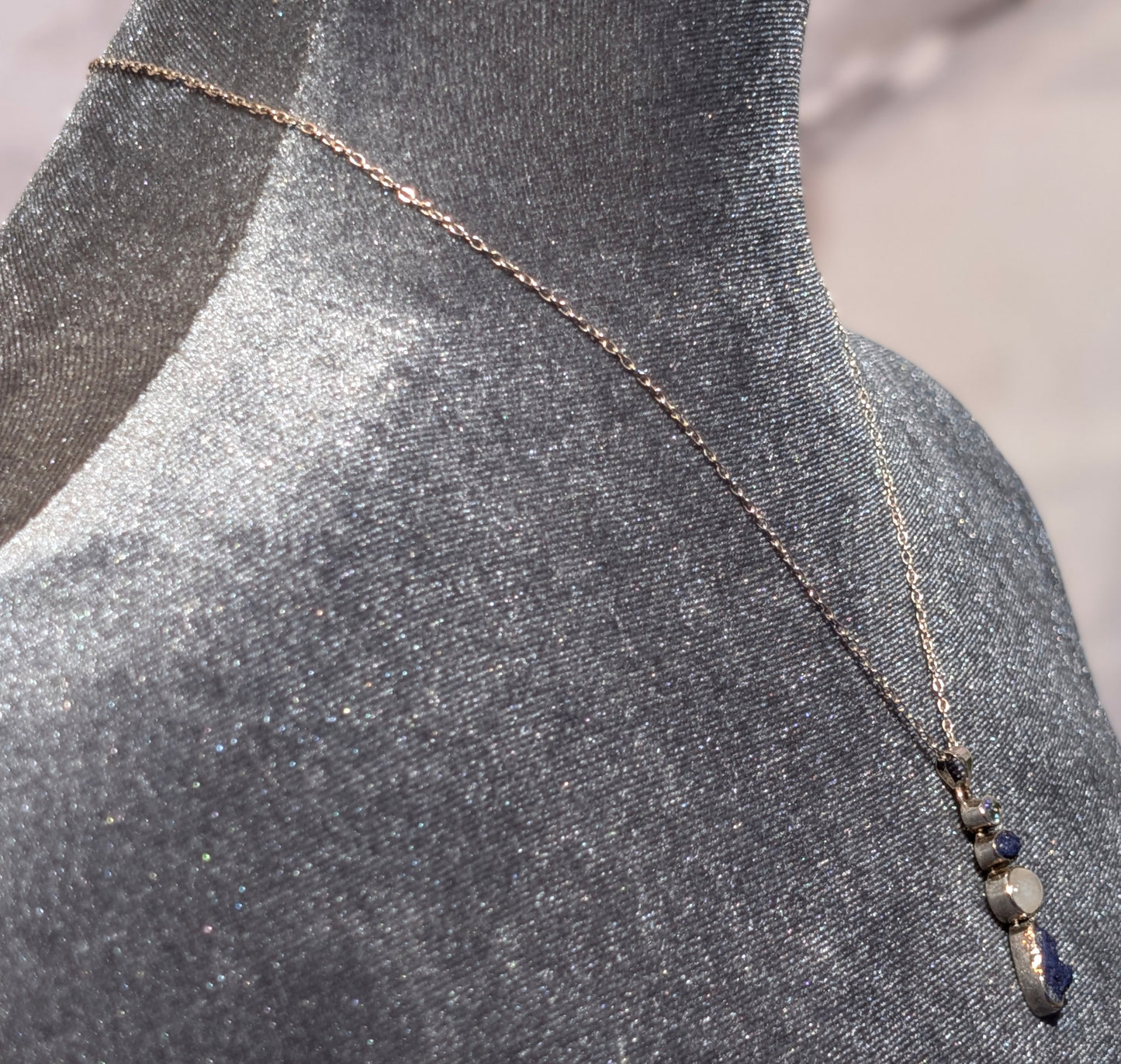 LAPIS/MOONSTONE/BLUE TOPAZ