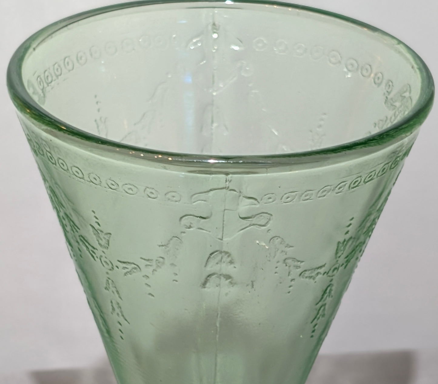 1931 "ROSE CAMEO" BELMONT TUMBLER