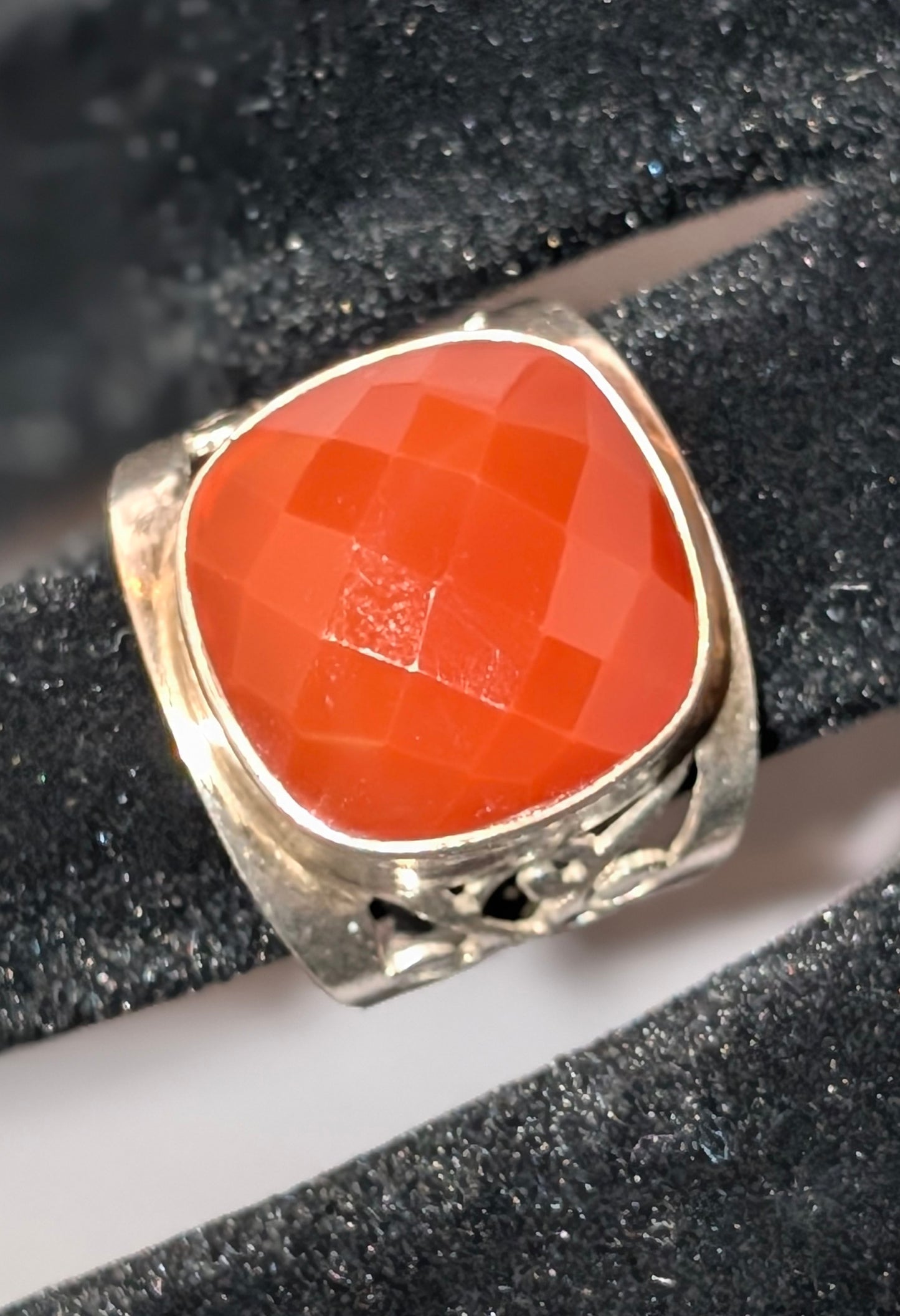 925 CARNELIAN RING