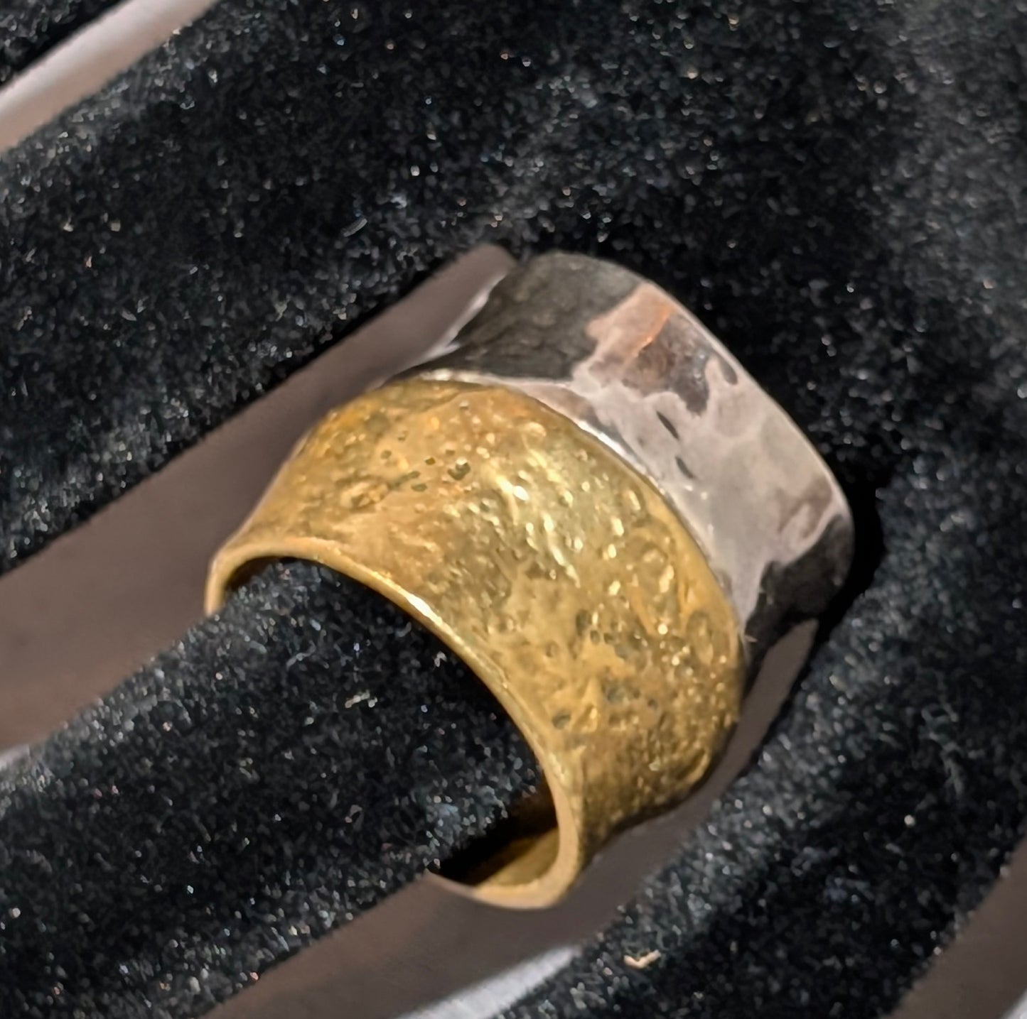 SILPADA BRASS & SILVER RING