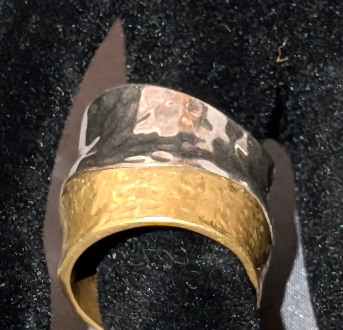 SILPADA BRASS & SILVER RING