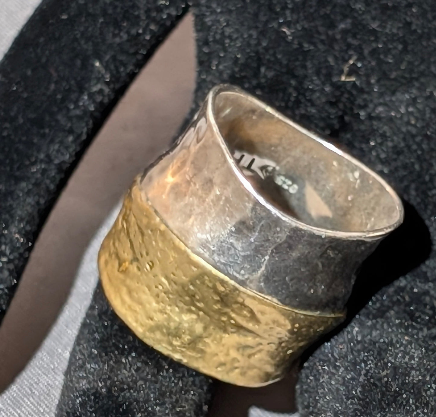 SILPADA BRASS & SILVER RING