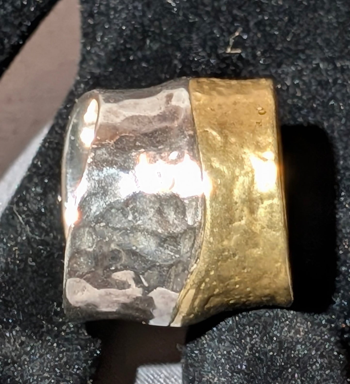 SILPADA BRASS & SILVER RING