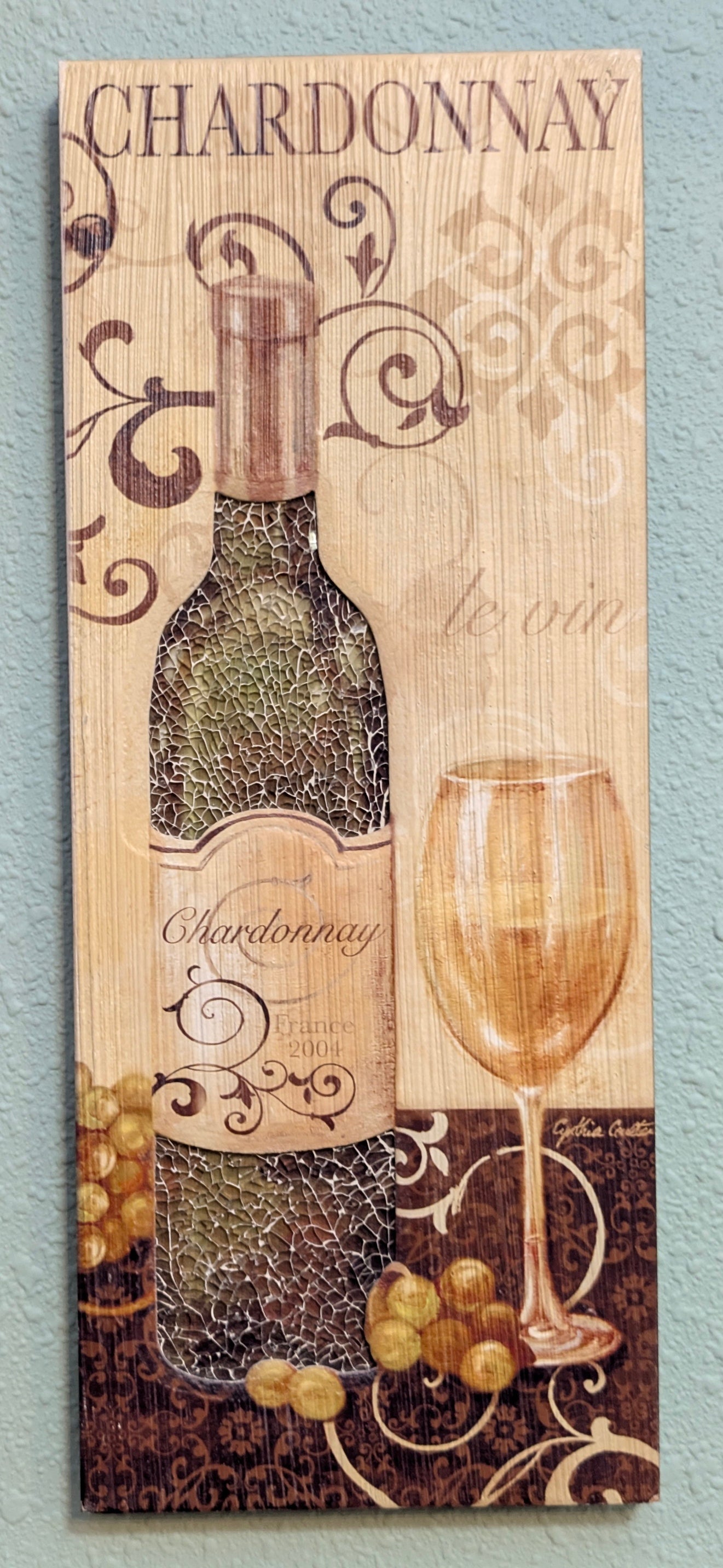 CHARDONNAY WALL ART