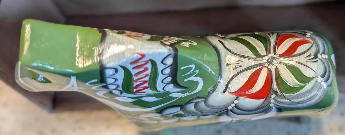 RARE! GREEN SWEDISH DALA HORSE