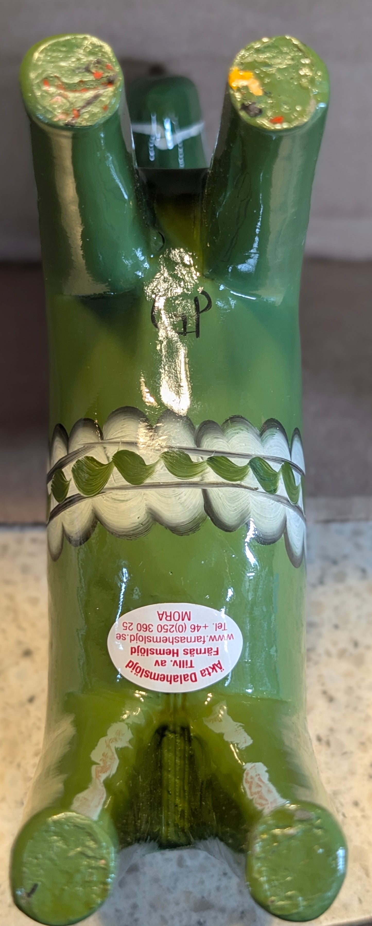 RARE! GREEN SWEDISH DALA HORSE