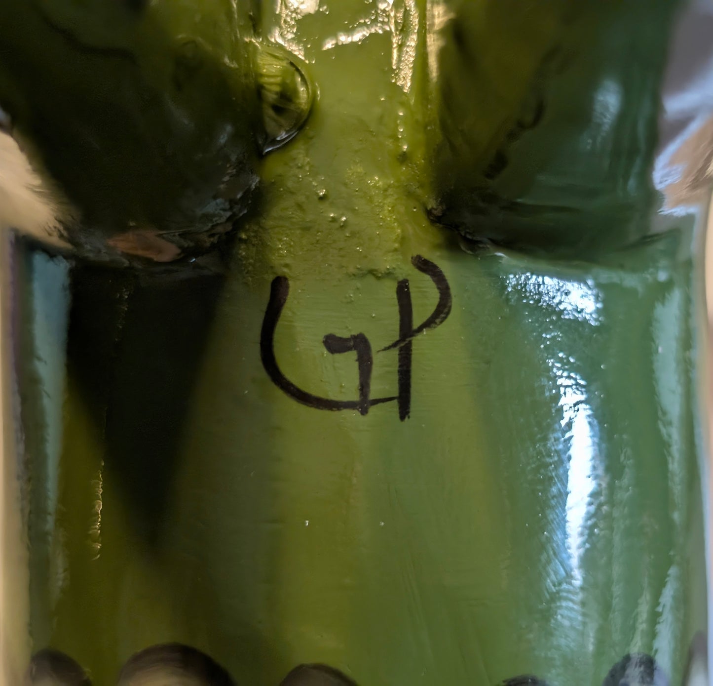 RARE! GREEN SWEDISH DALA HORSE