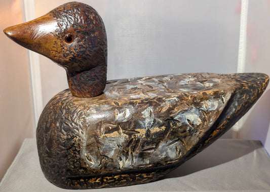 D.S. SULLY HANDCARVED WOOD DUCK #11S