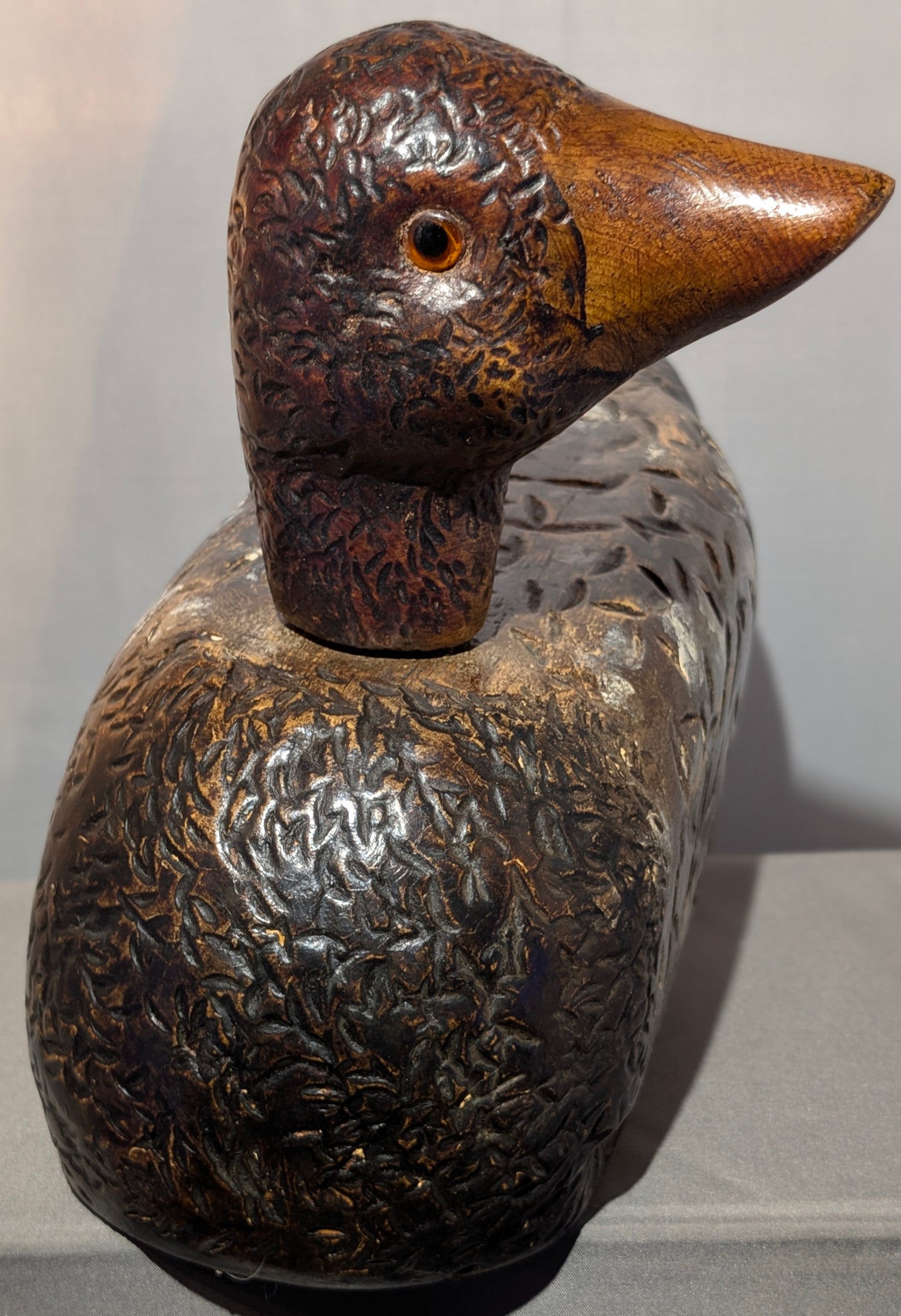 D.S. SULLY HANDCARVED WOOD DUCK #11S