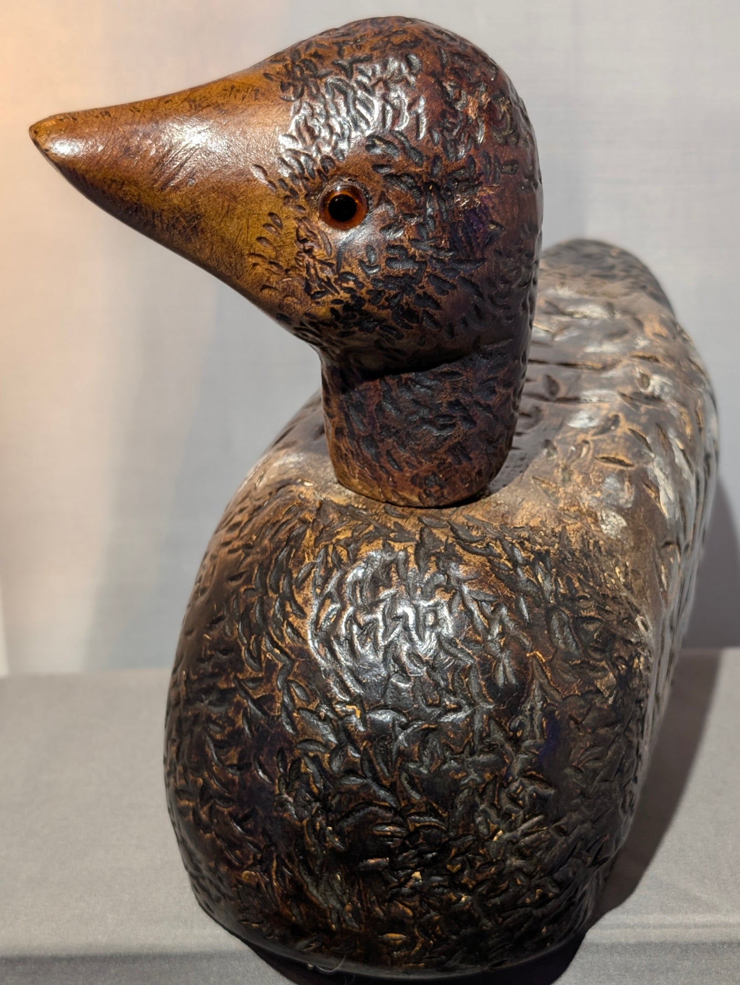 D.S. SULLY HANDCARVED WOOD DUCK #11S