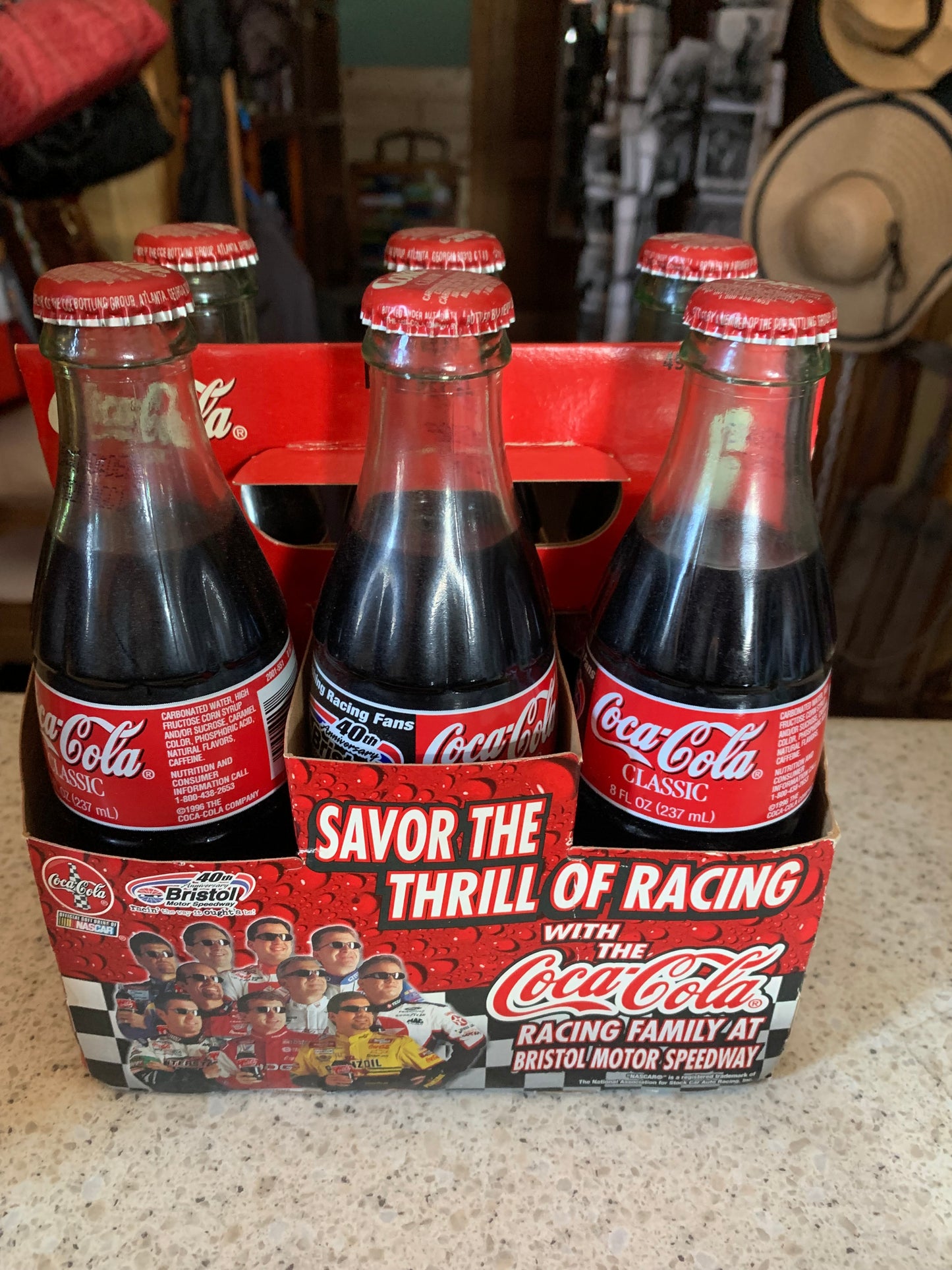 BRISTOL 40TH ANNIVERSARY COCA-COLA 6 PACK
