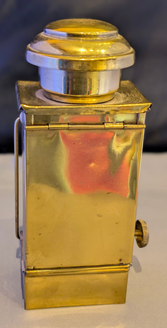 1890-1910 VTG BRASS DARKROOM SAFE LIGHT