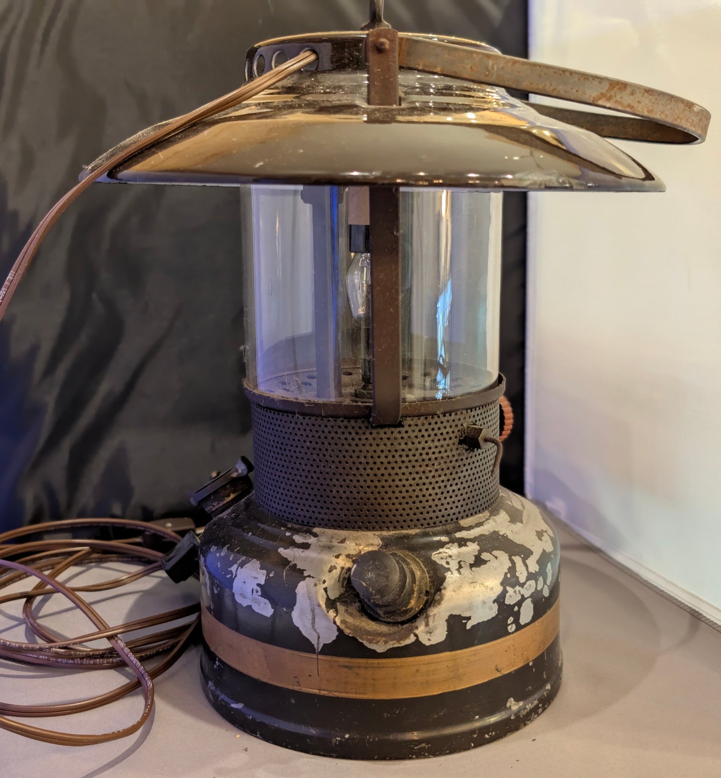 RARE 1930'S TURNER BRASS WORKS LANTERN BODY