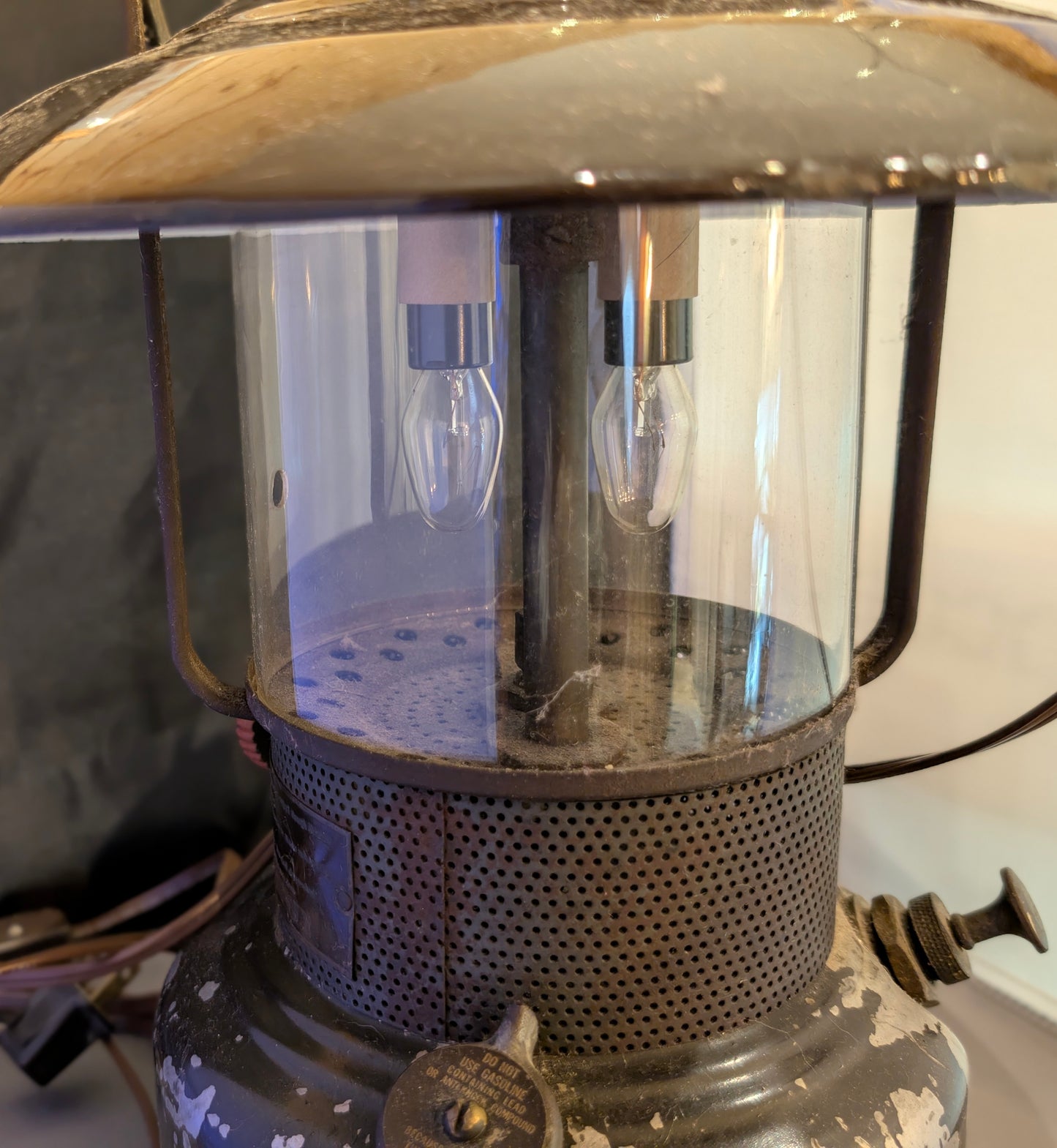 RARE 1930'S TURNER BRASS WORKS LANTERN BODY