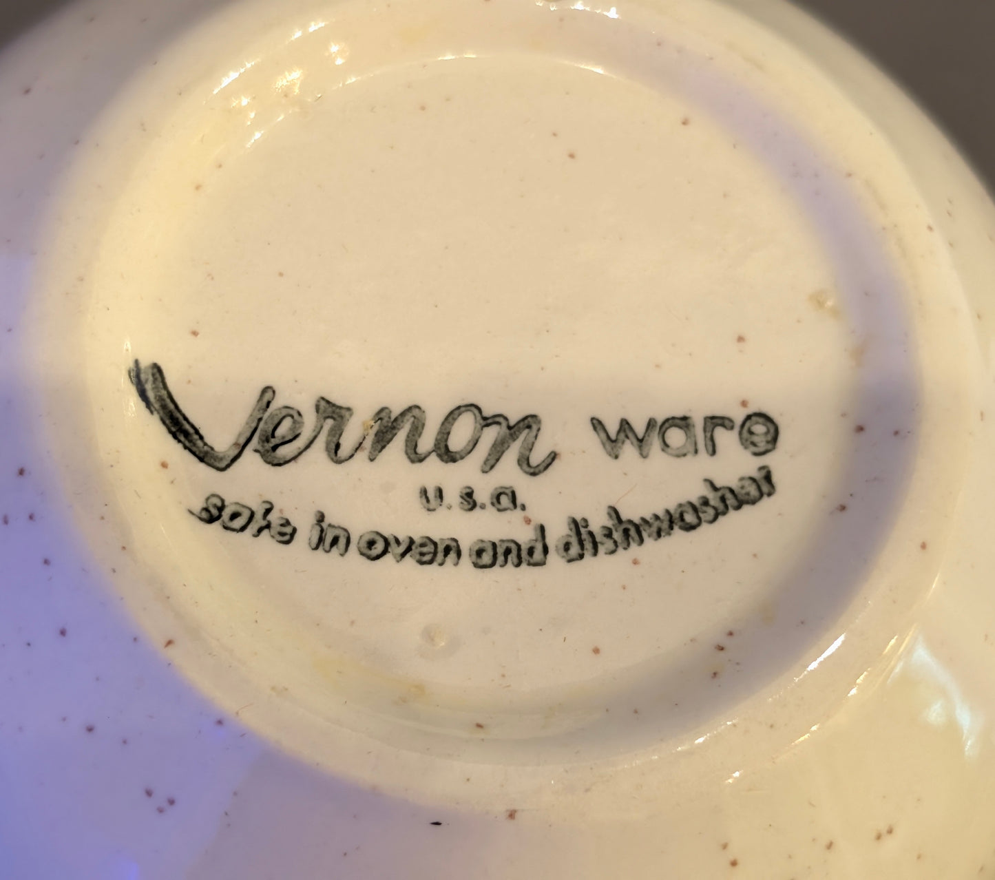 MCM VERNONWARE "HEAVENLY DAYS" CREAMER