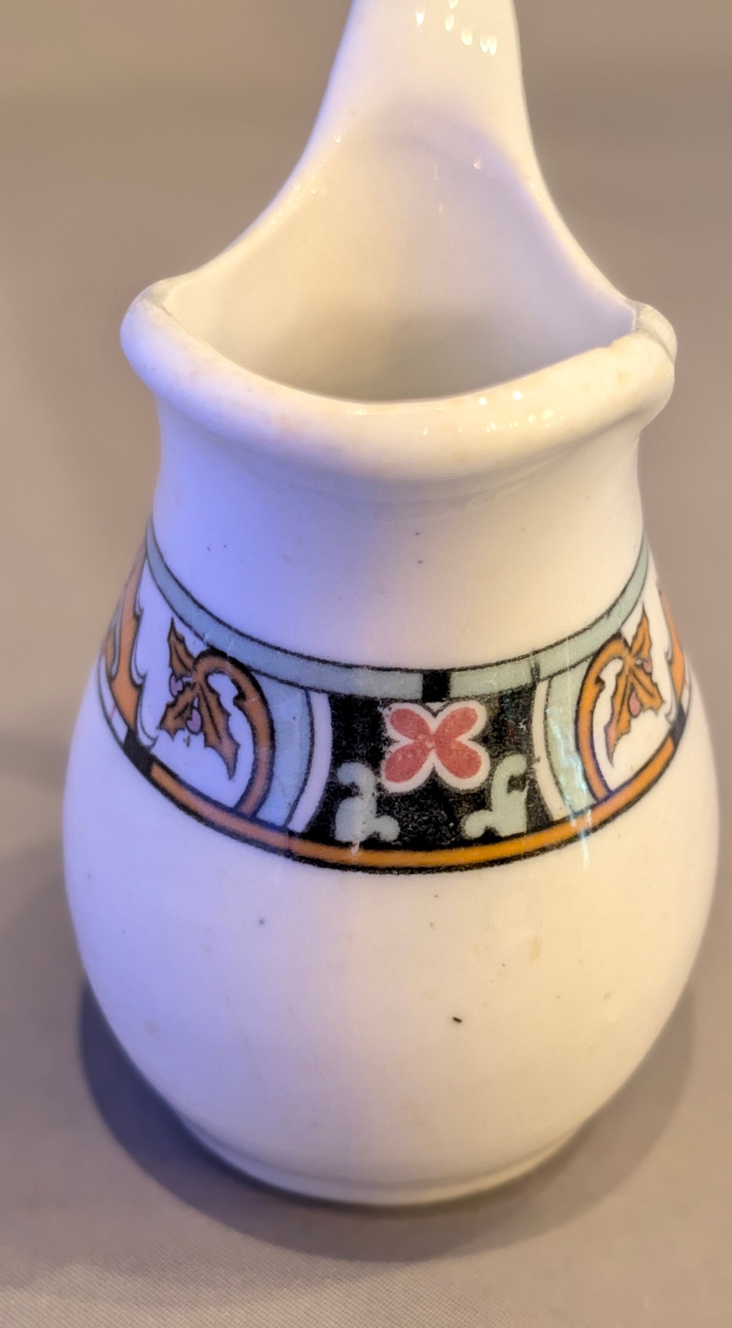 ANTIQUE 1920'S BUFFALO CHINA MINI CREAMER