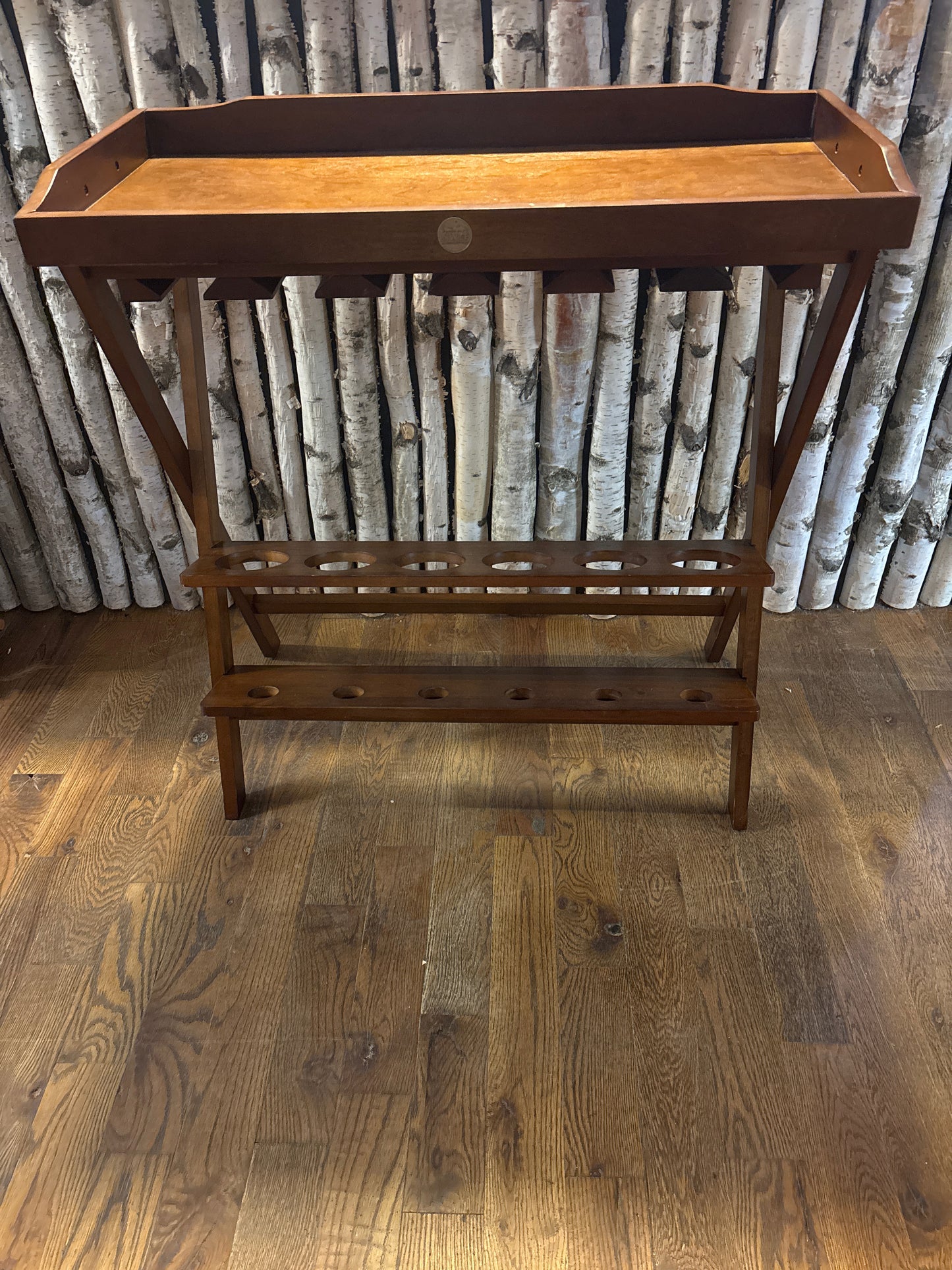 VTG NTL WILD TURKEY FED WINE RACK