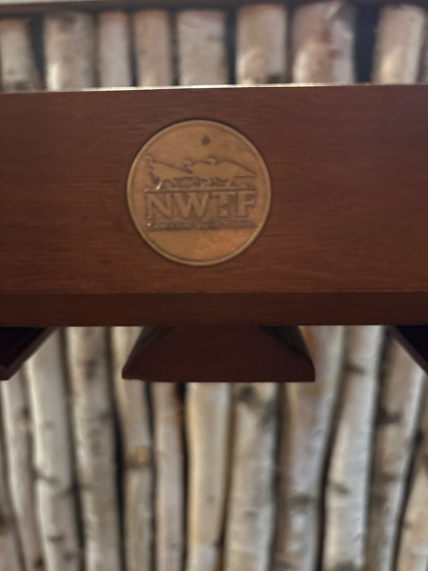 VTG NTL WILD TURKEY FED WINE RACK