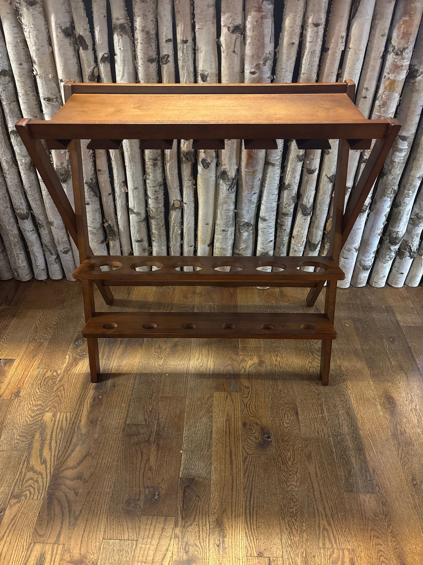 VTG NTL WILD TURKEY FED WINE RACK