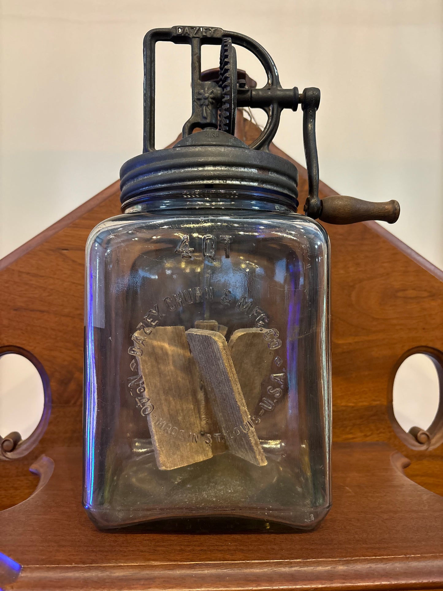 "DAZEY" BUTTER CHURN~ WORKS!!
