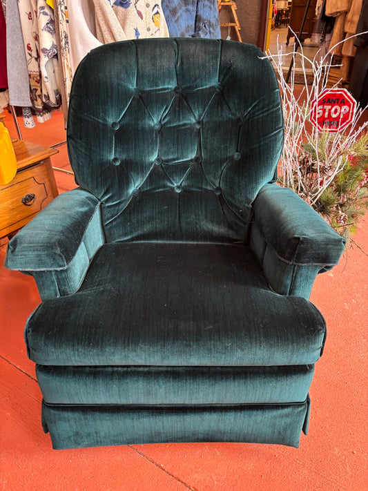 *MINT* MCM LAZY BOY ROCKER/RECLINER EMERALD GREEN