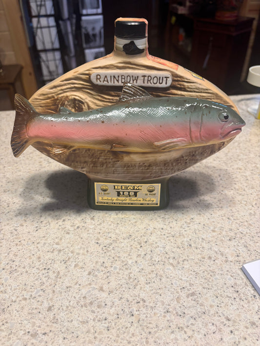 1975 JIM BEAM RAINBOW TROUT
