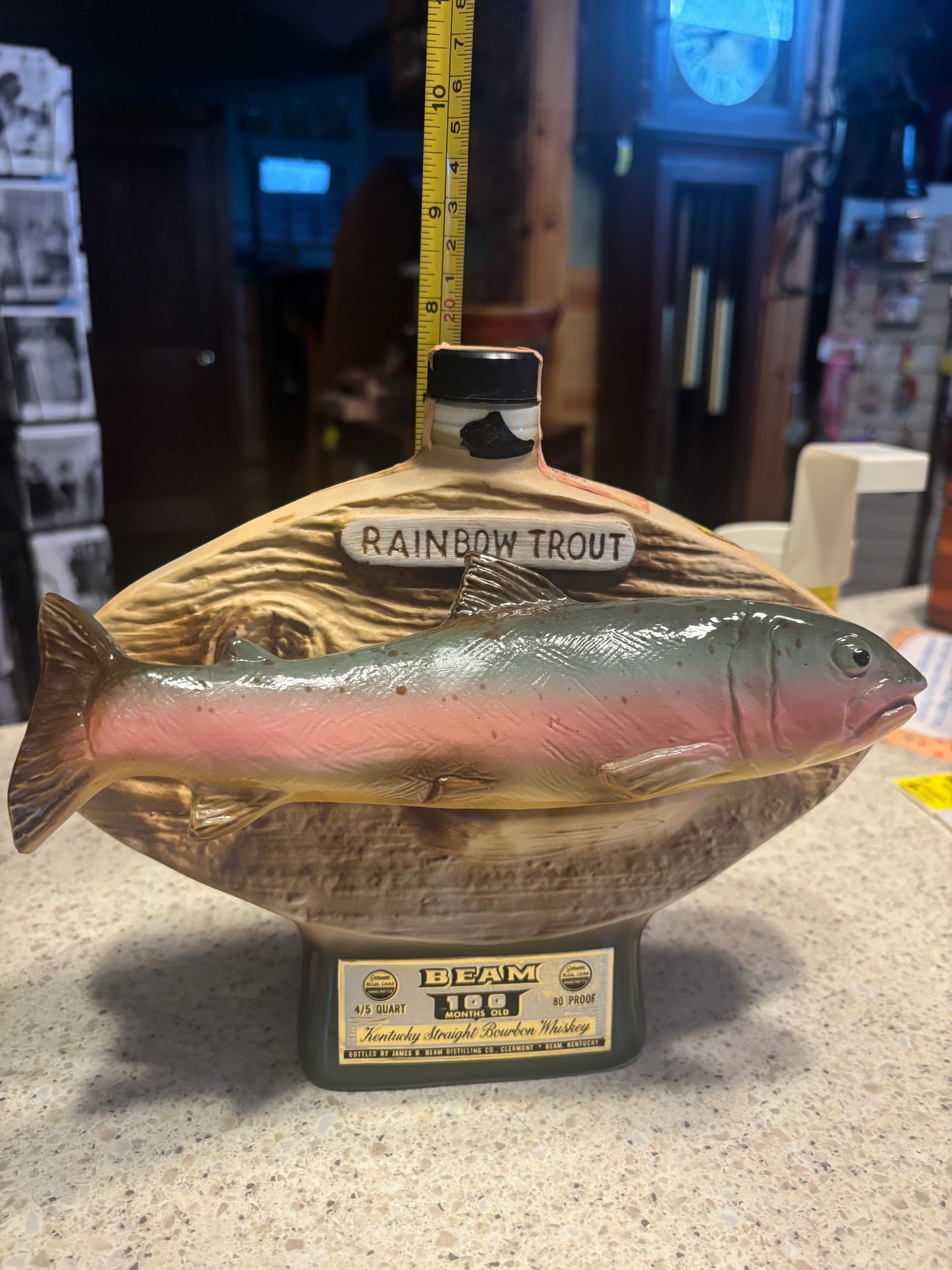 1975 JIM BEAM RAINBOW TROUT